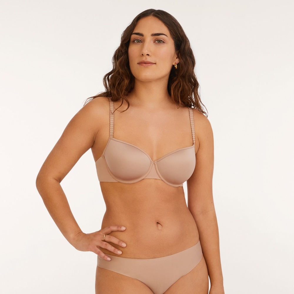 Taupe 34B1/2 ThirdLove 24/7 Classic T-Shirt Bra